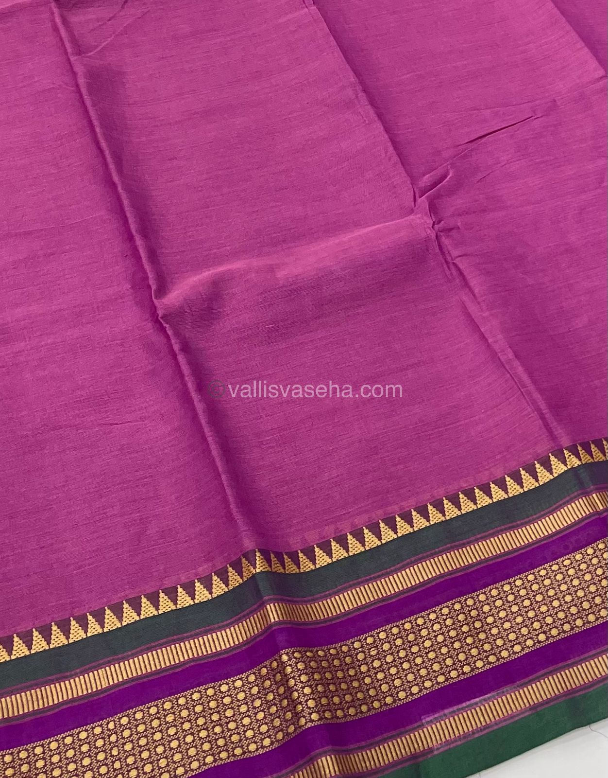 Kanchi Cotton Saree - VVKCS005