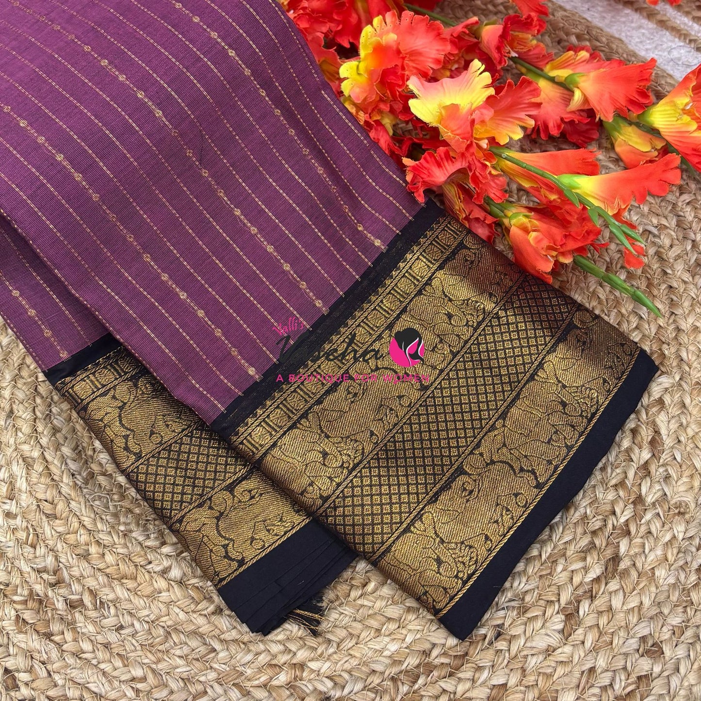 Kanchi Cotton Saree - VVKCS022