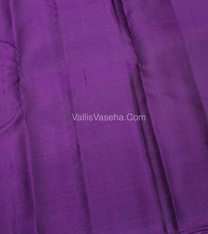 Half Mix - Pure Soft Silk Saree - VVPSS054