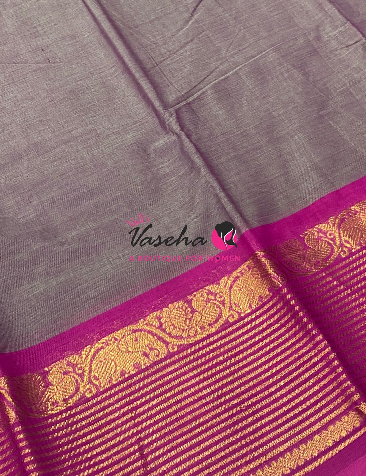 Kanchi Cotton Saree - VVKCS032