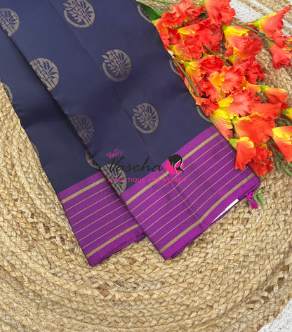 Half Mix - Pure Soft Silk Saree - VVPSS108
