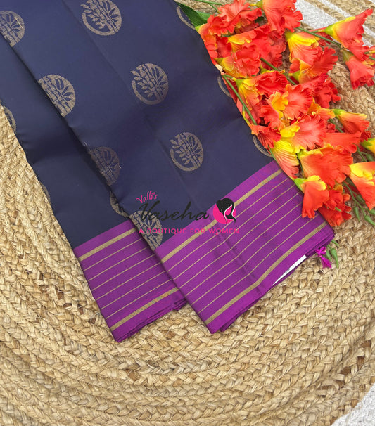 Half Mix - Pure Soft Silk Saree - VVPSS108