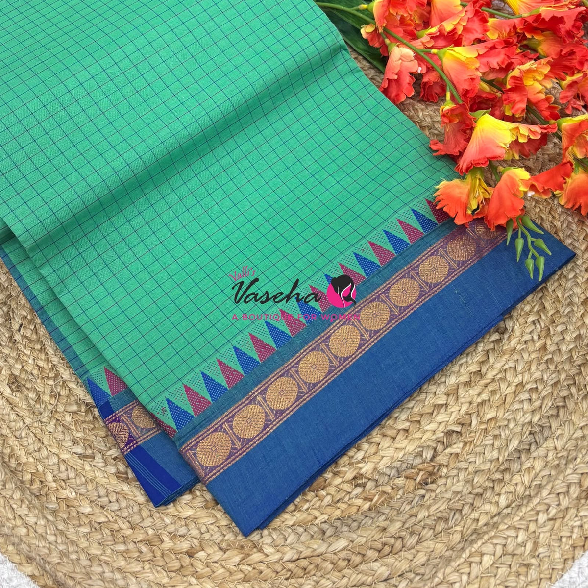 Chettinadu Cotton Saree - VVCCS003