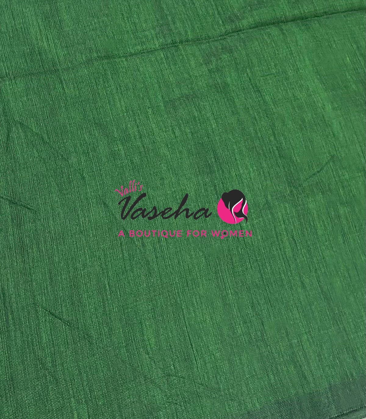 Handloom Cotton Sarees  - Green Shade - VVKC001