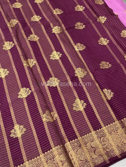 Banarasi - Premium Viscose Georgette Saree - VVPVG002