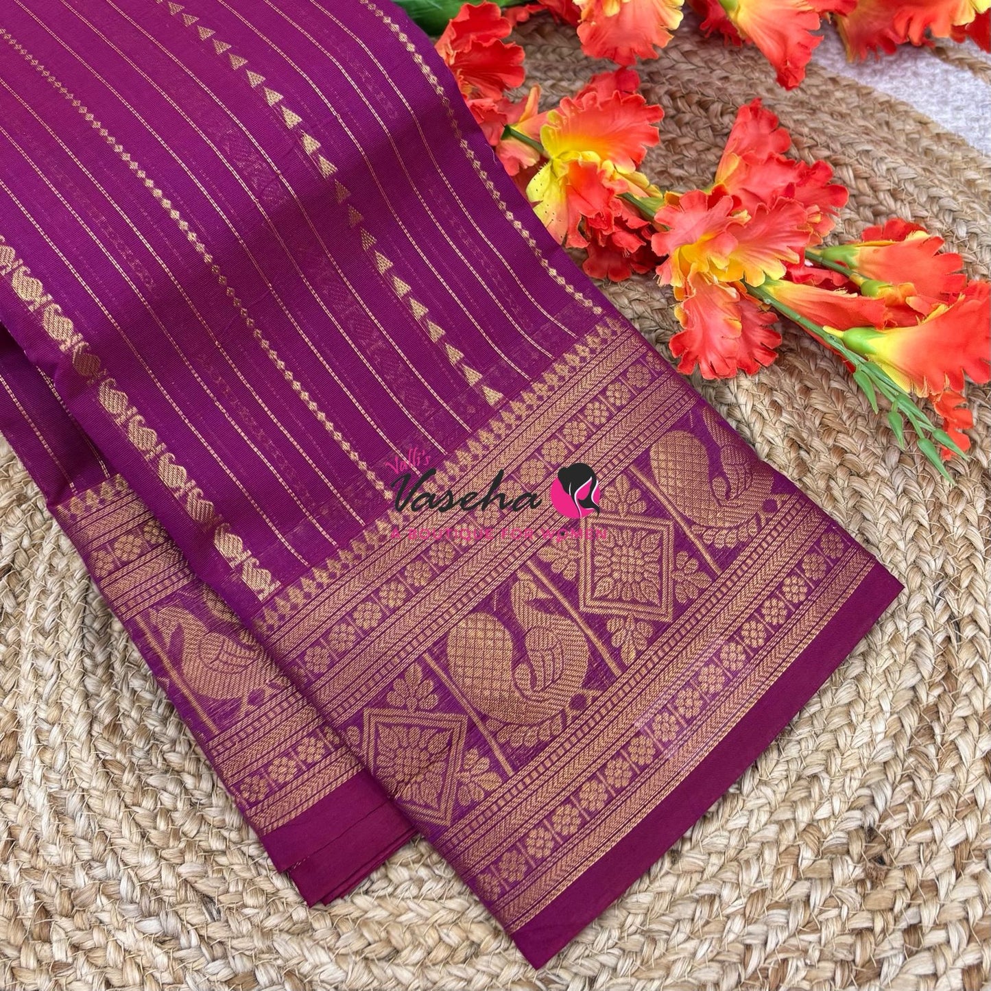 Premium - Kanchi Cotton Saree - VVKCS020