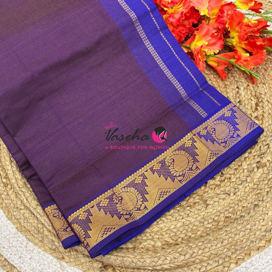 Semi Silk Cotton Saree | Vairavoosi  Design |VVSSC017