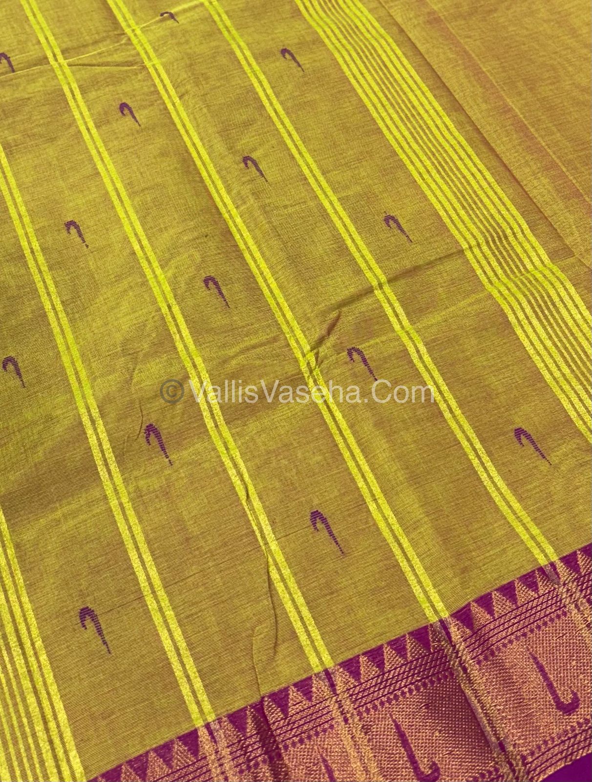 Kanchi Cotton Saree - VVKCS017