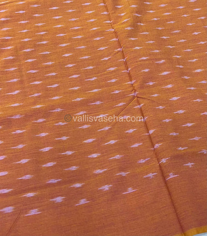 Ikkat Mercerised Cotton Saree - VVIKS001