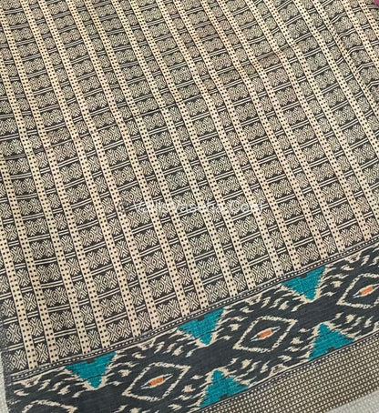 Semi Tussar - Kantha Work Embroidery - Pink Shade - VVSTK001