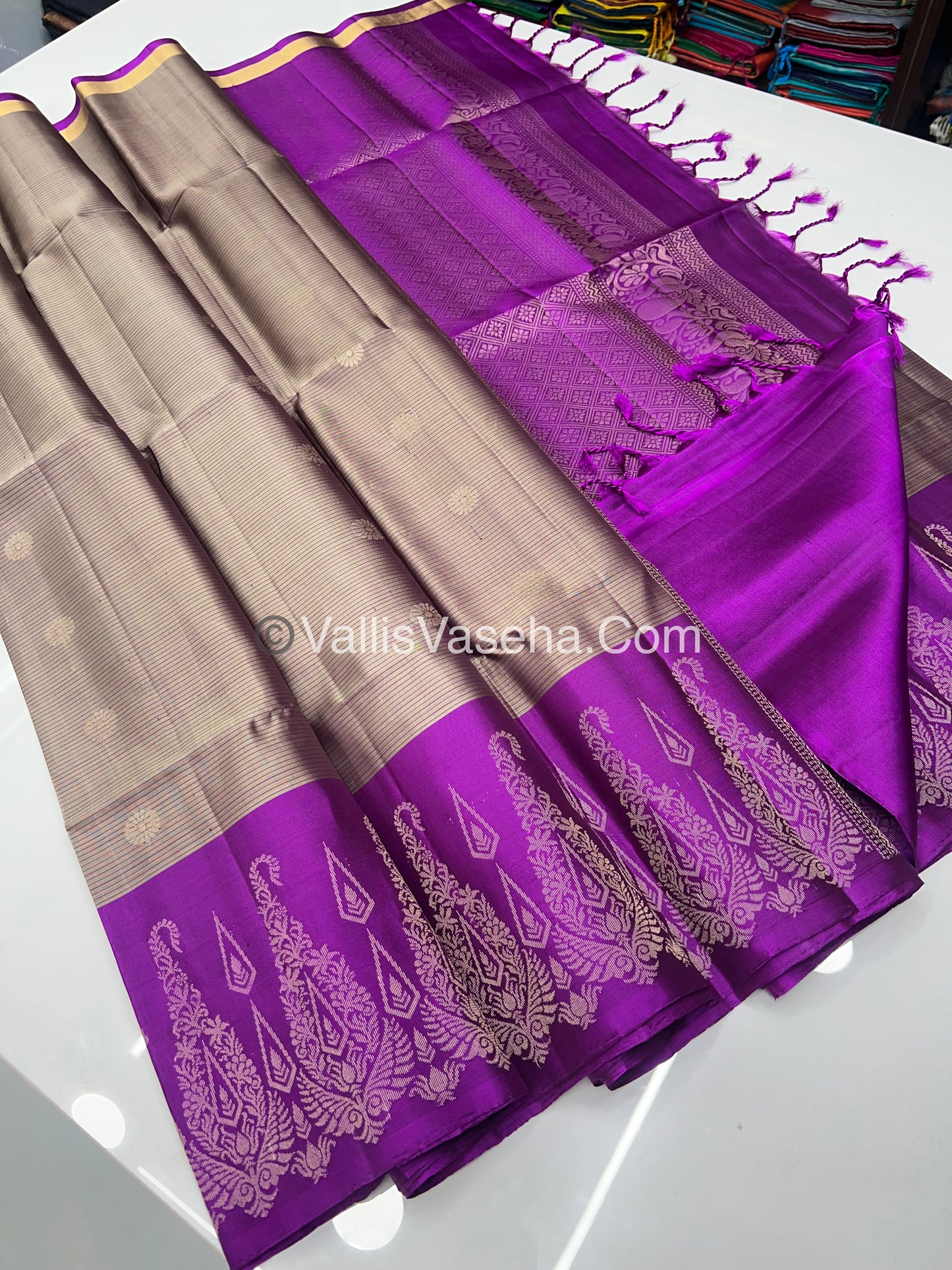 Pure Soft Silk Saree  - VVPSS039
