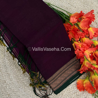 Dhaka Cotton Saree - VVDCS002