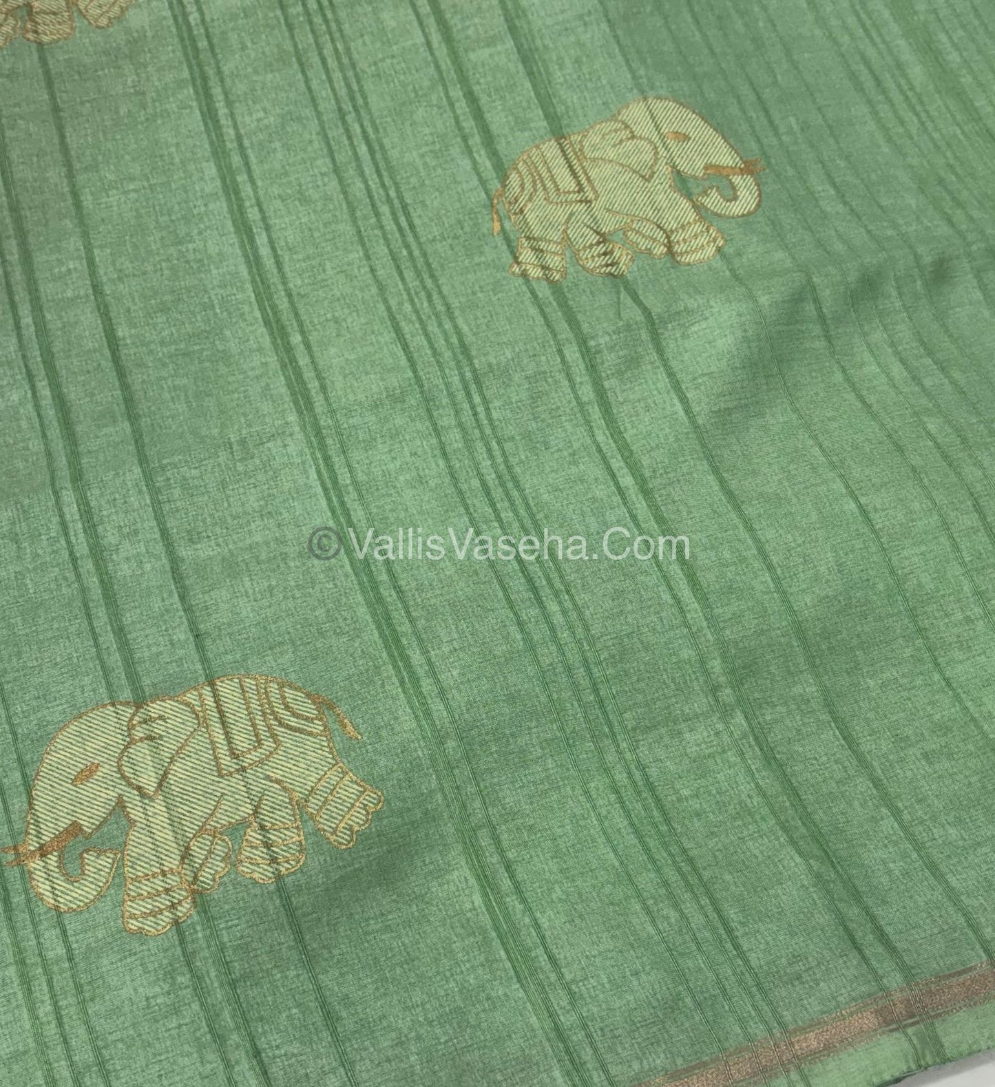Semi Tussar Silk  - Lavender Shade - VVSTS042