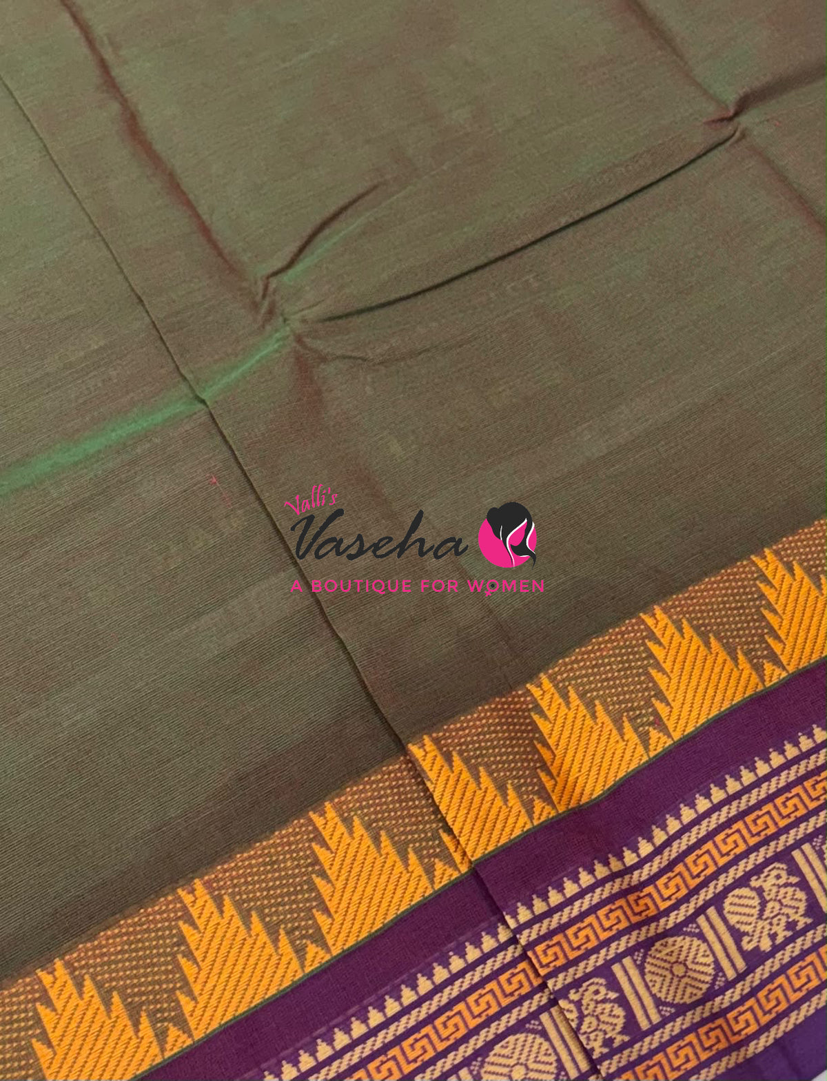Chettinadu Cotton Saree - VVCCS003