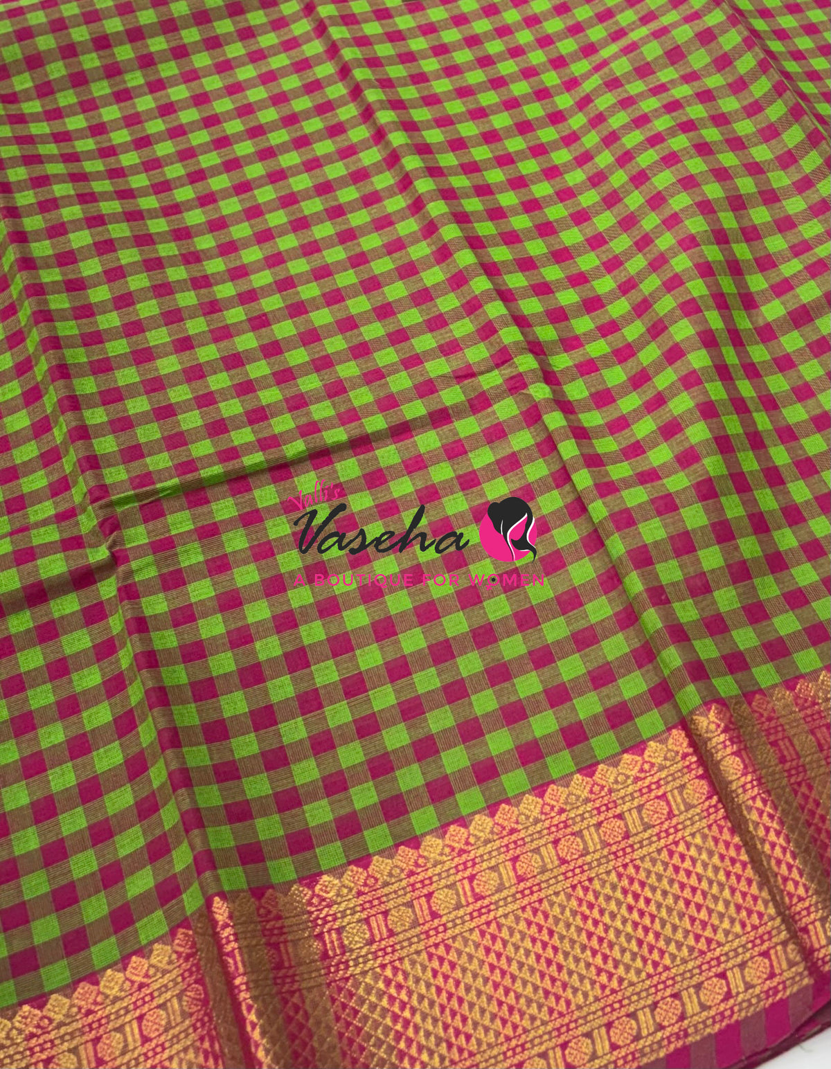 Chettinadu Cotton Saree - VVCCS004