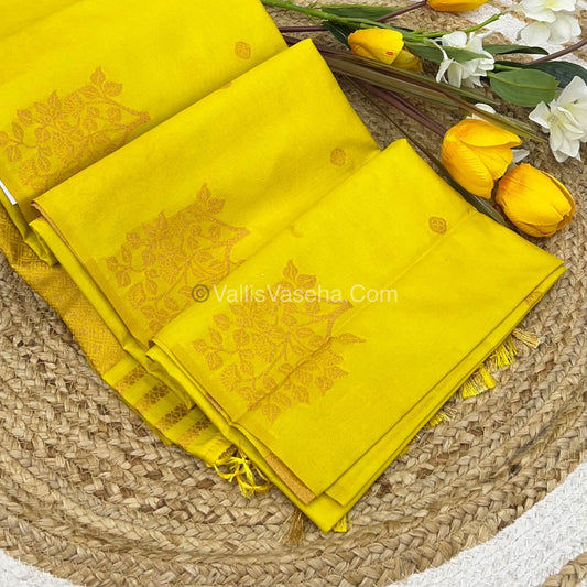 Mulberry Semi Silk - Lemon Yellow Shade - VVMSS002