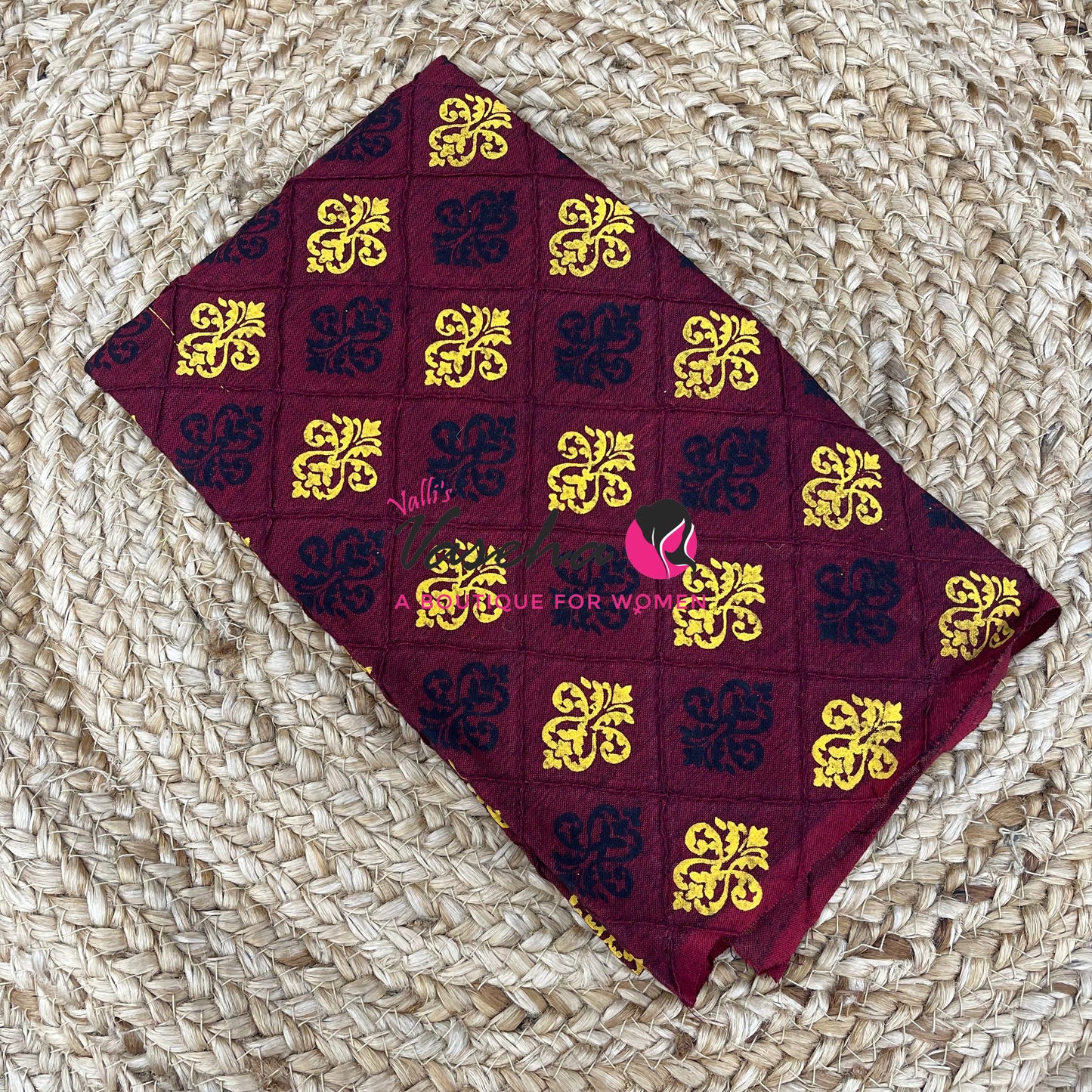 Blouse Bit - Pure Cotton - Print Diamond - 1 mtr - VVBB001