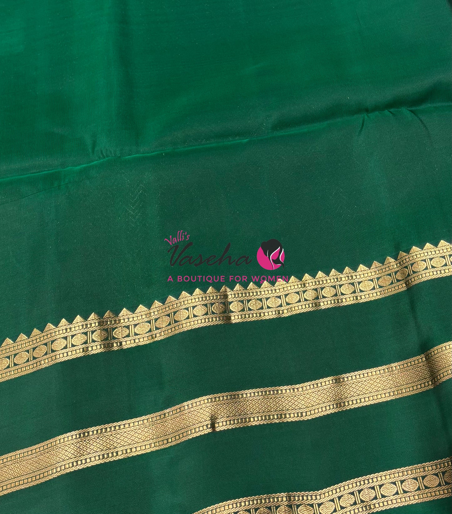 Half Mixed  Soft Silk Saree - Grey & Green - VVPSS077