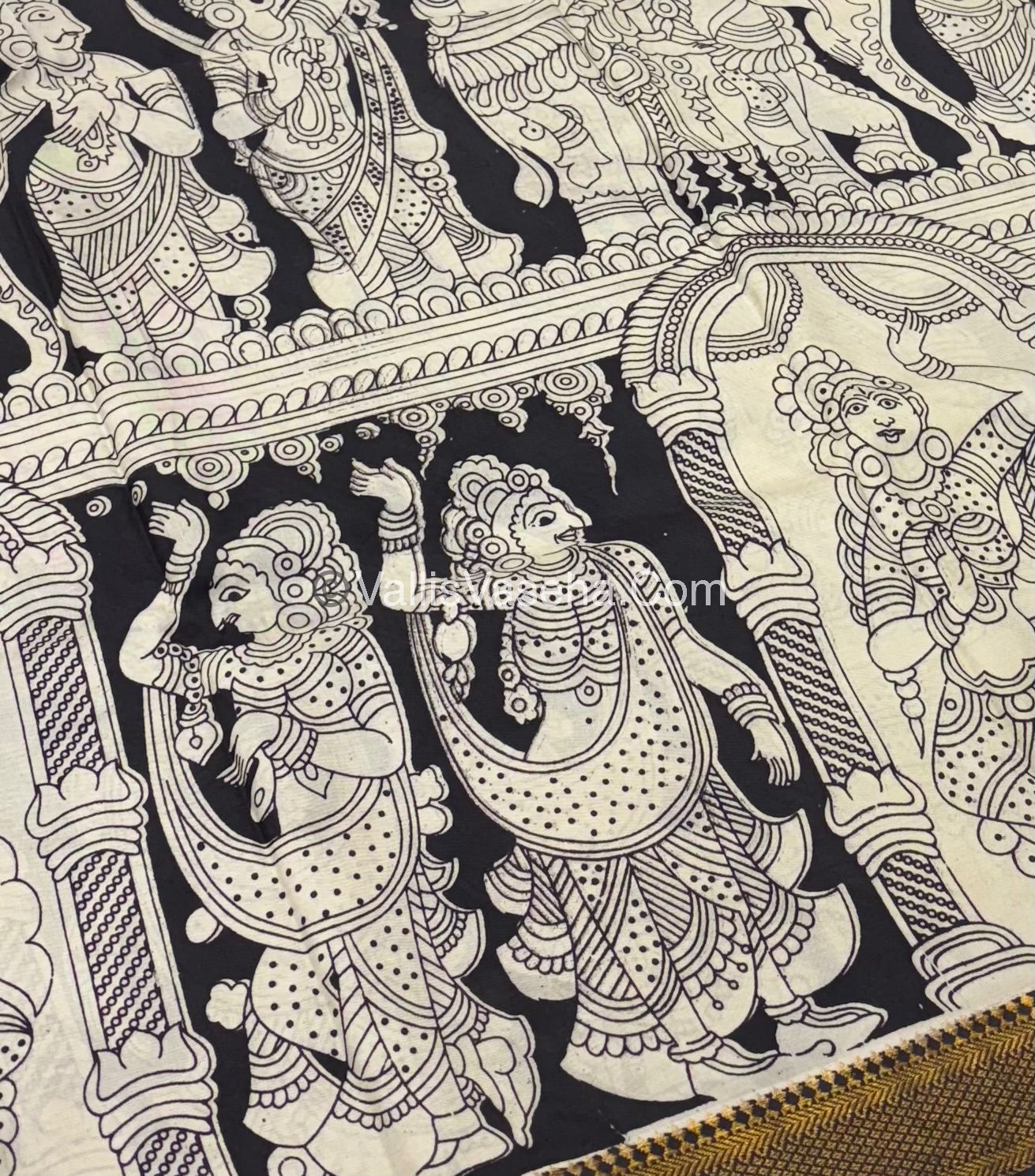 Chennur Silk | Kalamkari Prints | VVCKS006