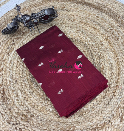 Blouse Bit - Pack Of 10pcs - Assorted - Semi Raw Silk - Thread Butta - 1 mtr - VVBB002