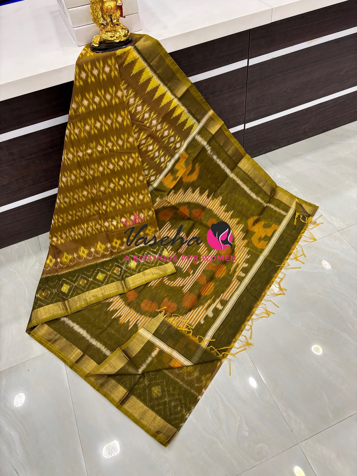 Kota Pochampally Cotton - Light Weight - VVKPS002