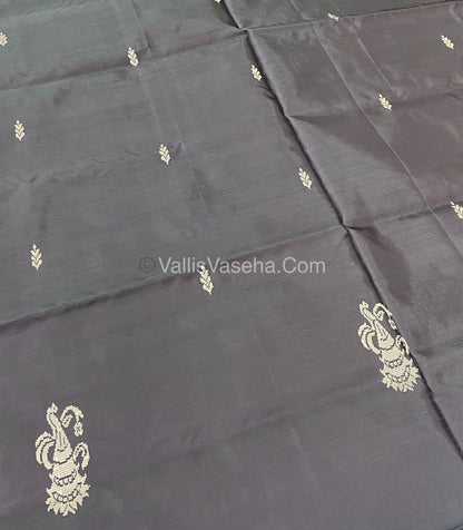 Vazhai Pattu Saree / Banana Pith - With Blouse - VVVPS001