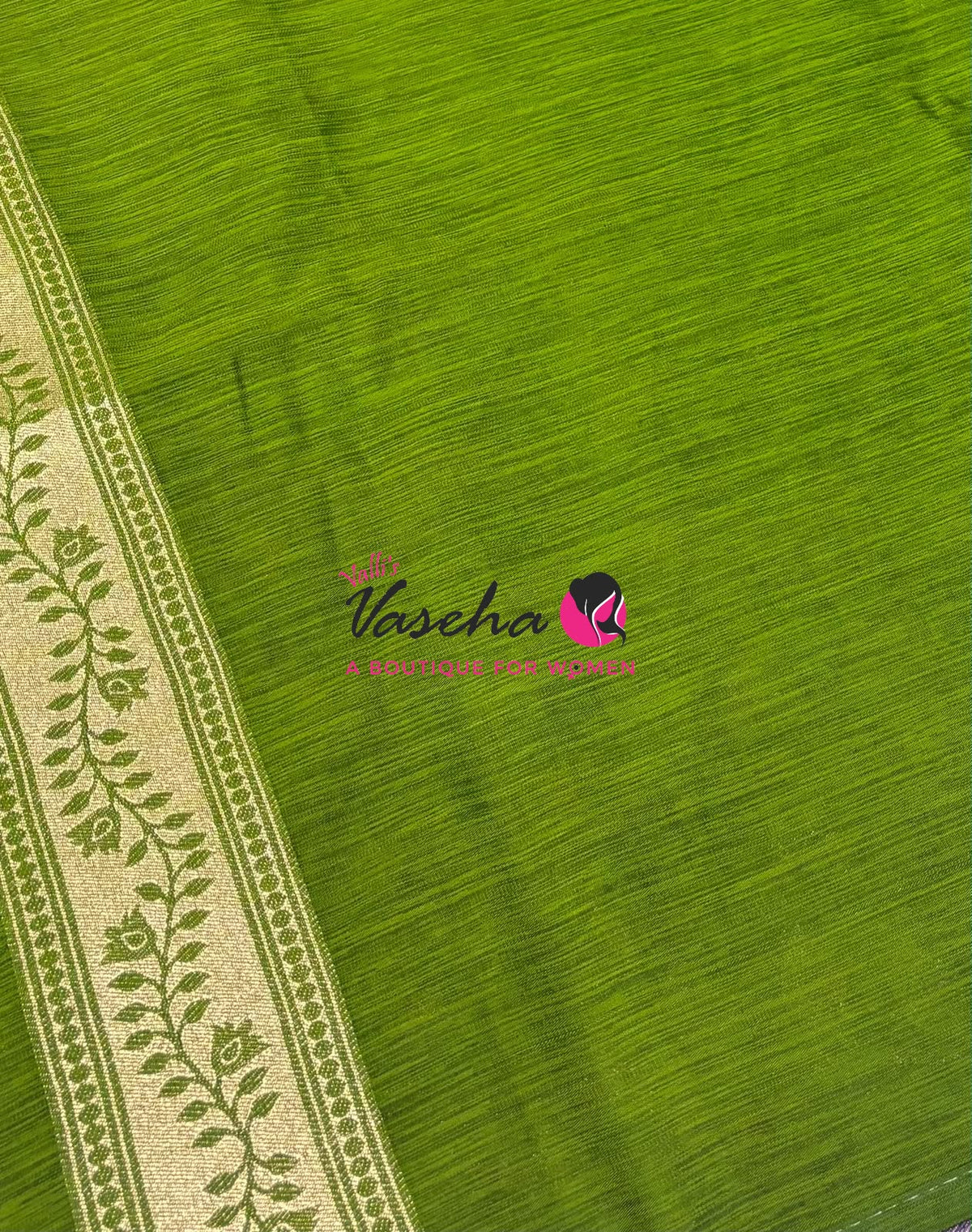 Banarasi - Heritage Meenakari Silk  - Green Shade - VVBHS012