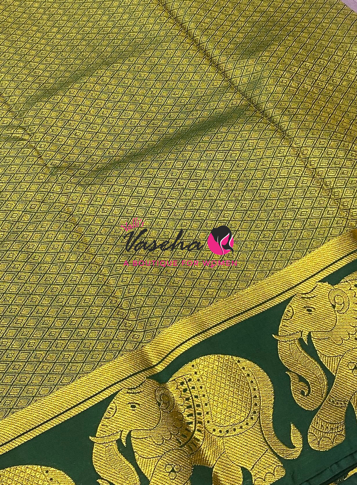 Semi Kanchi Silk - VVSKS013