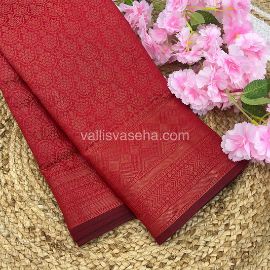 Banarasi - Copper Zari Saree - VVCZ001