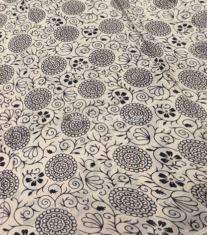 Pure Kalamkari Cotton Saree - VVPKC002