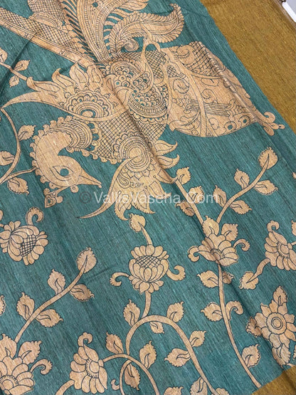 Semi Tussar Silk Saree |VVSTS048