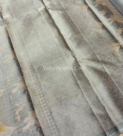 Half Mix - Pure Soft Silk Saree - VVPSS054