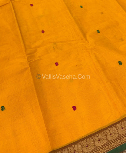 Kanchi Cotton Saree - VVKCS017