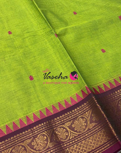 Chettinadu Cotton Saree - VVCCS003
