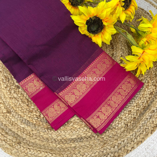 Kanchi Cotton Saree - VVKCS009