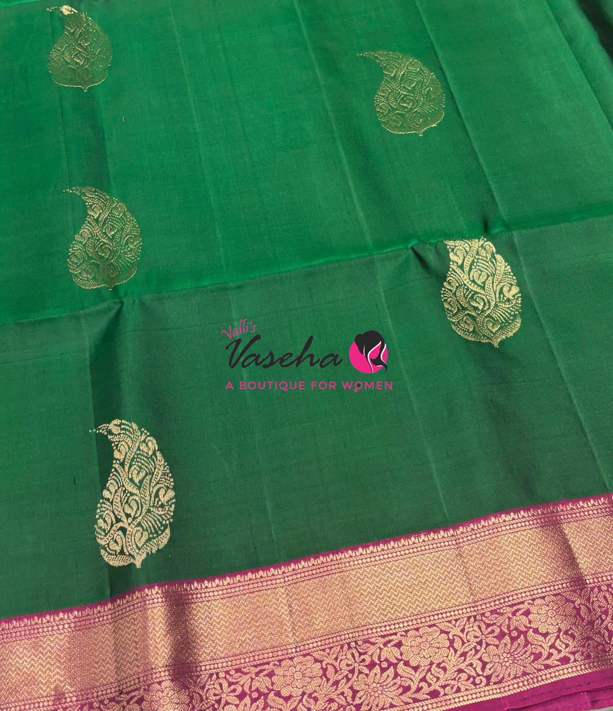 Pure Soft Silk Saree - Kanchi Border - VVPSS033