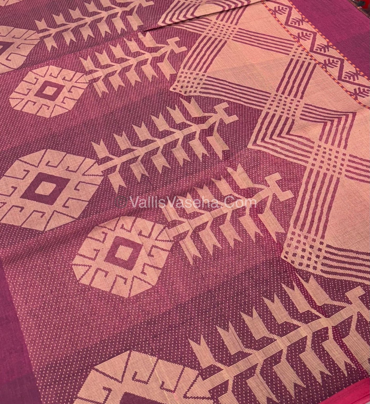 Premium Negamam Cotton Saree - VVNCS001