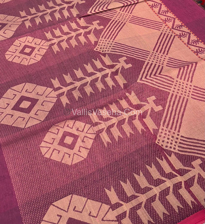 Premium Negamam Cotton Saree - VVNCS001