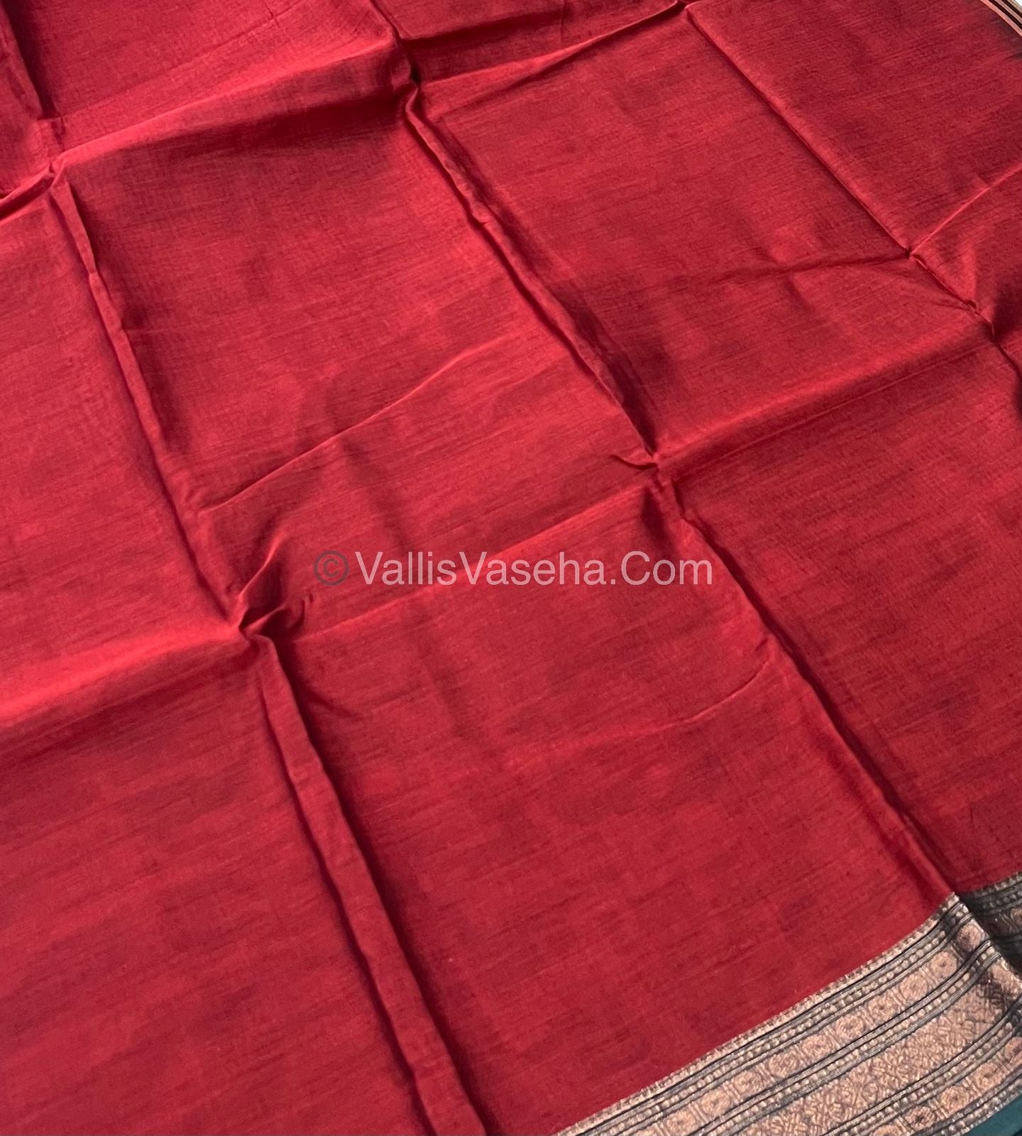 Dhaka Cotton Saree - VVDCS001