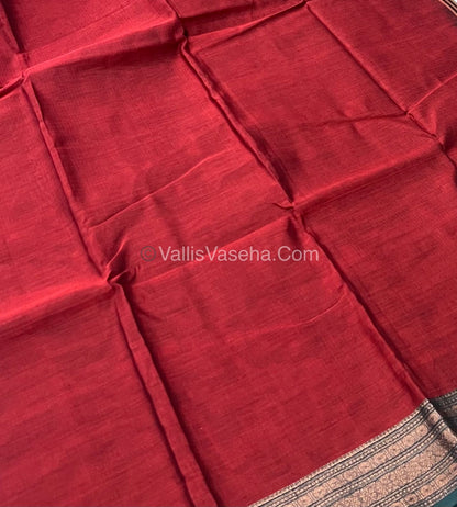Dhaka Cotton Saree - VVDCS001