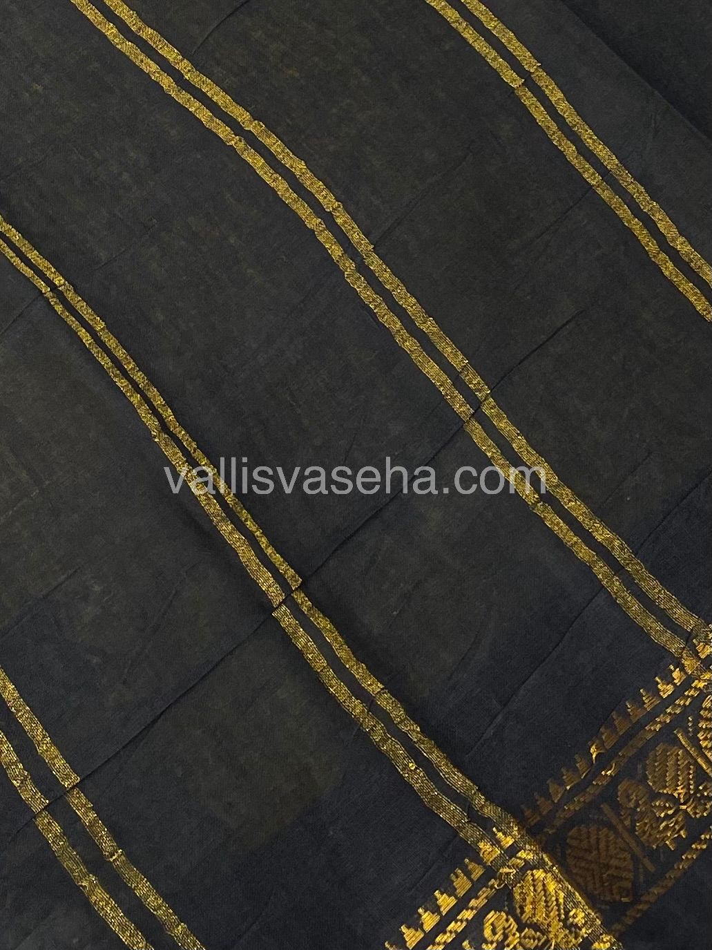 Sungudi Cotton Saree  - Kolam Print  - VVSKP002