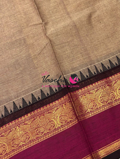 Kanchi Cotton Saree - VVKCS025