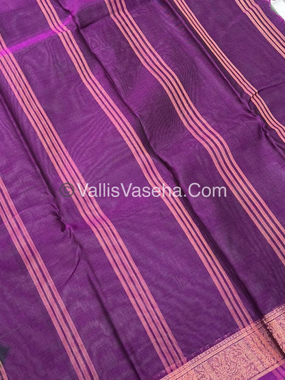 Dhaka Cotton Saree - VVDCS002