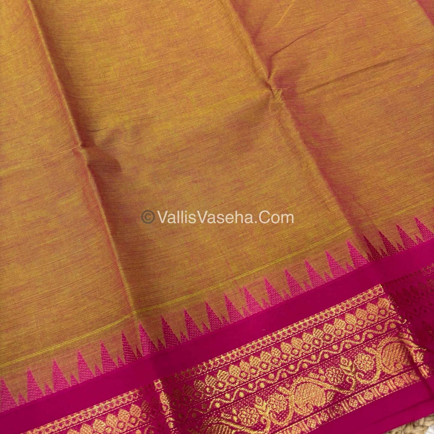 Kanchi Cotton Saree - VVKCS018