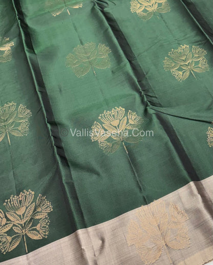 Half Mix - Pure Soft Silk Saree - VVPSS054