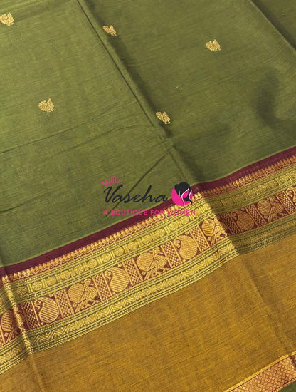 Kanchi Cotton Saree - VVKCS025