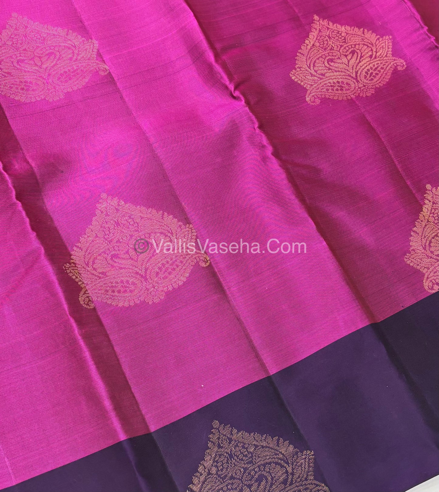 Half Mix - Pure Soft Silk Saree - VVPSS054