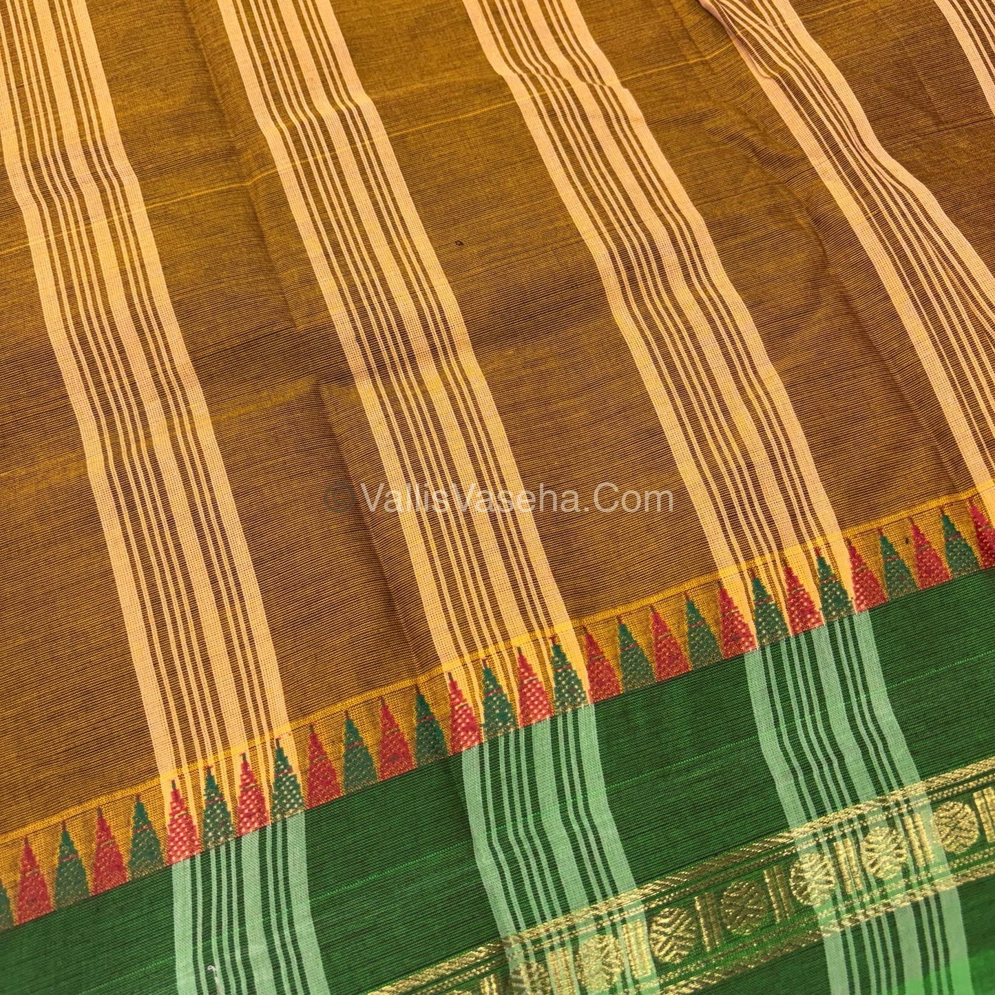 Kanchi Cotton Saree - VVKCS018