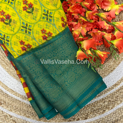 50% less - Offer Saree - Mixed Cotton Saree   - VVDS007