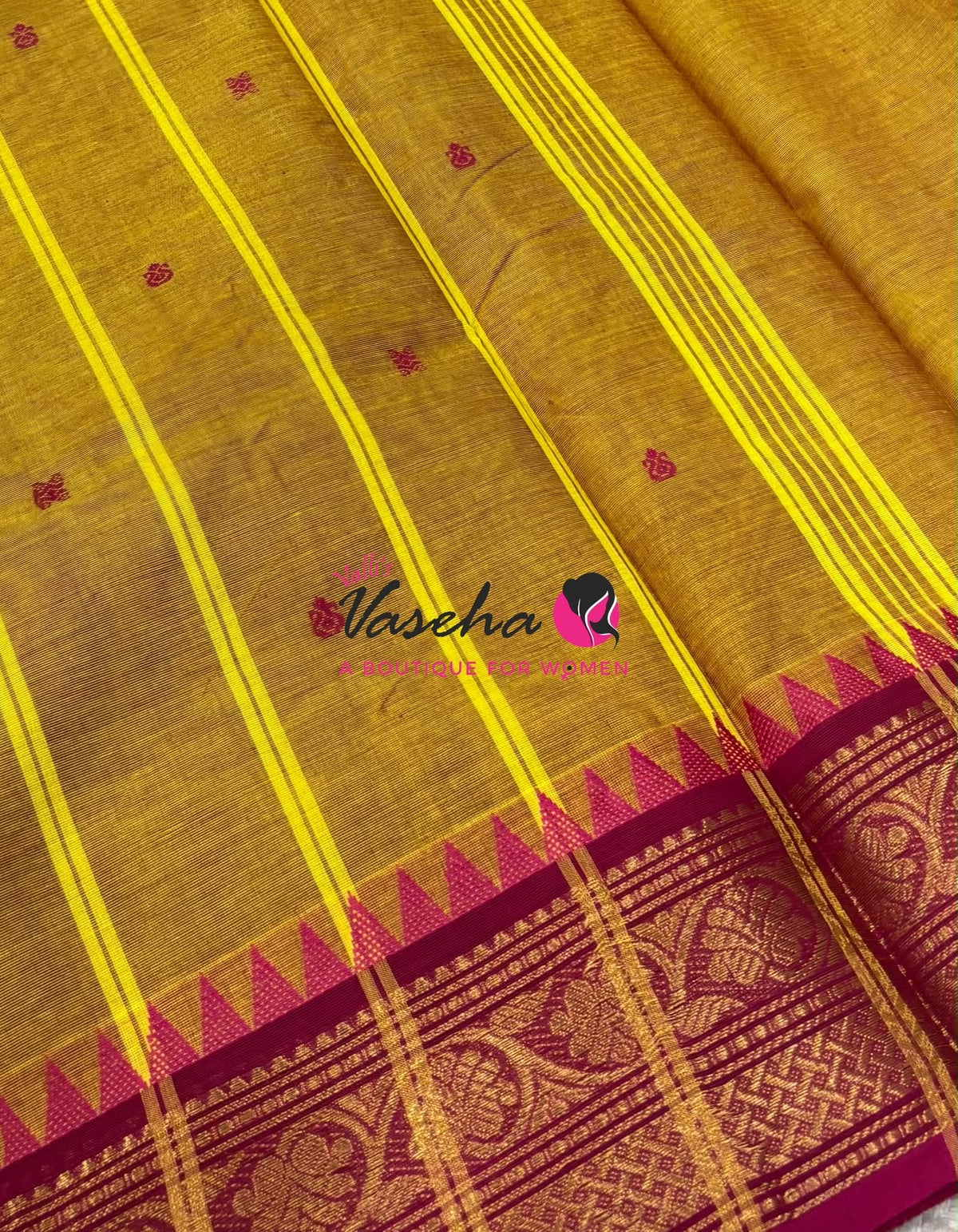 Chettinadu Cotton Saree - VVCCS003